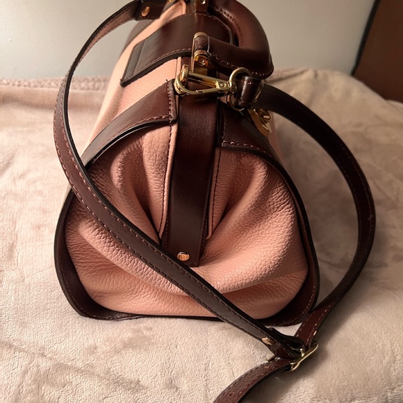 Divina Firenze leather satchel Made in Italy - Picture 5 of 8